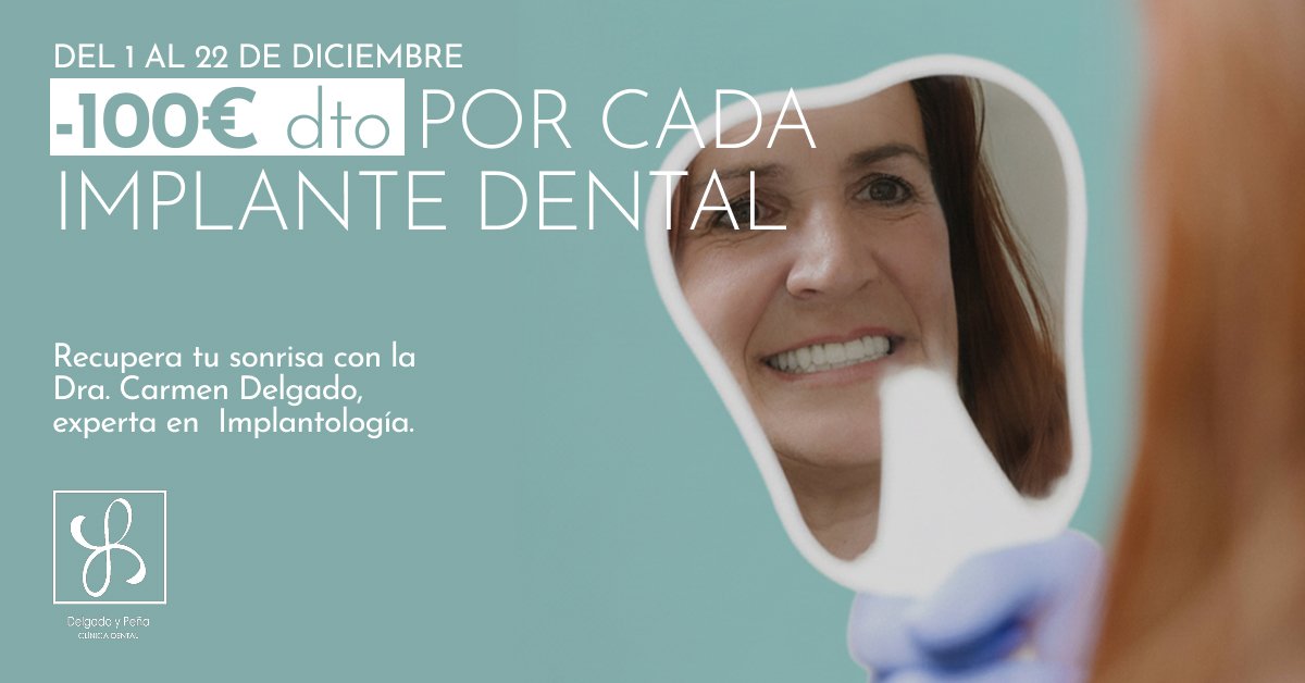 promoción implantes dentales clinica dental en sevilla